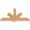 Ekena Millwork Redmond Smooth Timber Gable Bracket, Western Red Cedar, 60"W x 35"H x 3 1/2"D x 5 1/2"F, 14/12 Pitch GBW060X35X0406RED00SWR - alternate 5